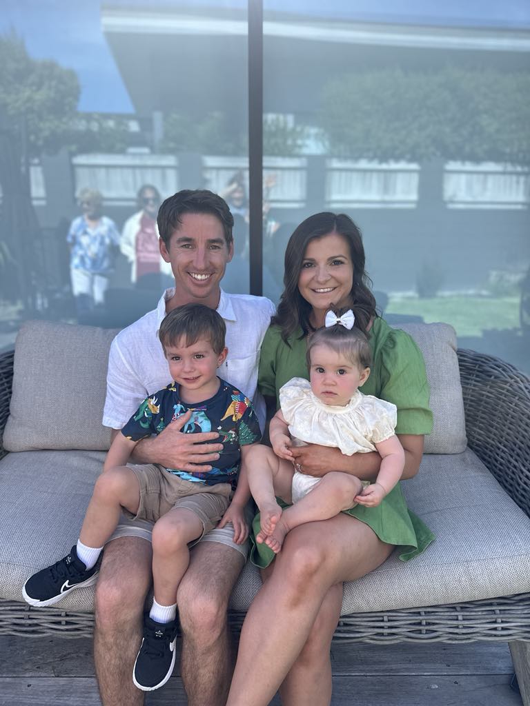 Photo of Tom Kirk and his family